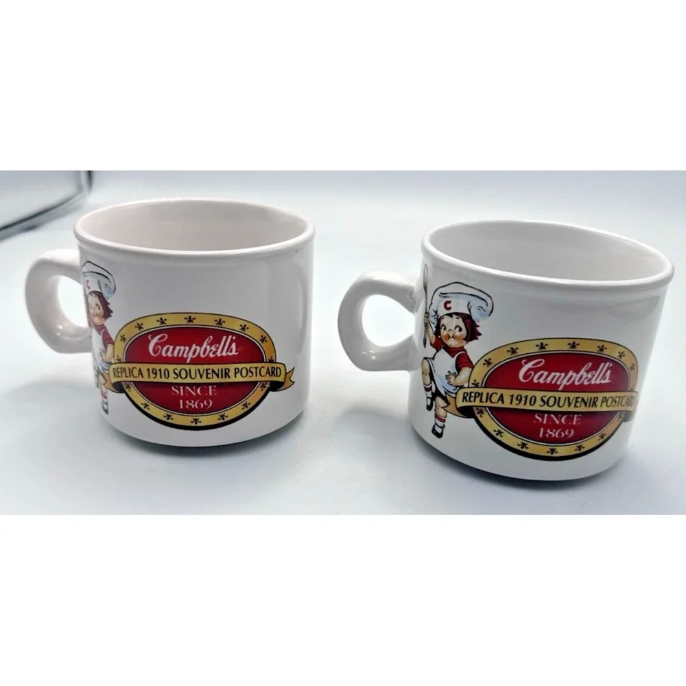 Westwood Vintage 1994 campbell's  soup kids mugs set of 2